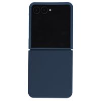 Accezz Liquid Silikoncase mit MagSafe Samsung Galaxy Z Flip 8 - Dunkelblau