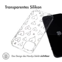 imoshion Design Hülle Apple iPhone 15 Plus - Hearts
