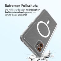 Accezz Xtreme Impact Backcover mit MagSafe Samsung Galaxy Xcover 7 Pro - Transparent