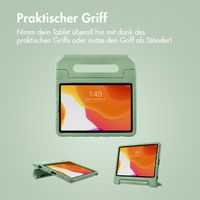 imoshion Kindersichere Schutzhülle mit abnehmbaren Ansteckern Samsung Galaxy Tab A11 Plus / A9 Plus - Olive Green