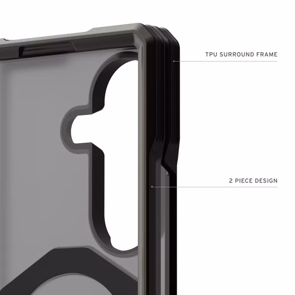 UAG Mouve XTE Magnetic Backcover Samsung Galaxy Z Fold 8 Ultra - Ash