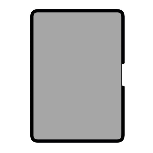 Displex Privacy Displayschutzfolie Apple iPad Pro 11 (2025) M5 / (2024) M4
