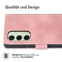 imoshion Klapphülle mit Kordel für das Samsung Galaxy S24 FE - Rosa