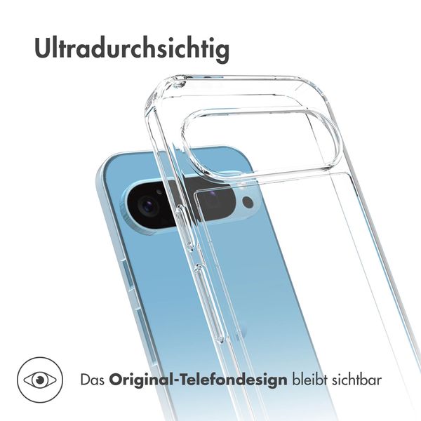 Accezz Xtreme Impact Case für das Google Pixel 9 Pro - Transparent