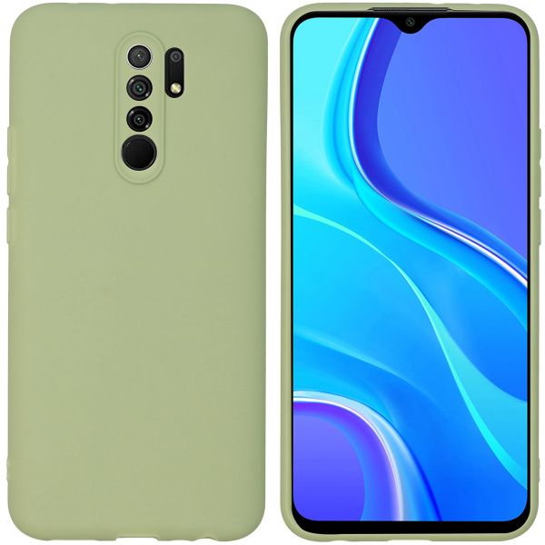 imoshion Color TPU Hülle für das Xiaomi Redmi 9 - Olive Green