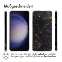 imoshion Design Hülle für das Samsung Galaxy S24 Plus - Black Marble