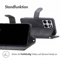 imoshion Klapphülle mit Kordel Motorola Edge 70 Fusion - Schwarz