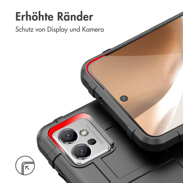 imoshion Rugged Shield Backcover für das Motorola Moto G32 - Schwarz