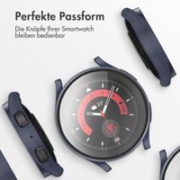 imoshion Full Cover Hard Case für das Samsung Galaxy Watch 5 44 mm - Dunkelblau