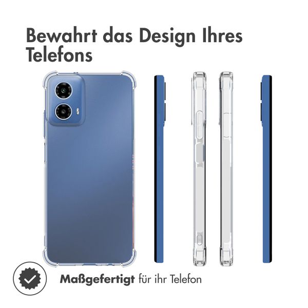 imoshion Shockproof Case für das Motorola Moto G34 - Transparent