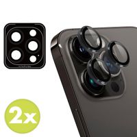 imoshion ﻿2er-Pack Objektivschutz für Kamera für das Apple iPhone 14 Pro / 14 Pro Max - Grau