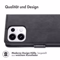 imoshion Luxuriöse Klapphülle Oppo Reno 16 F - Schwarz