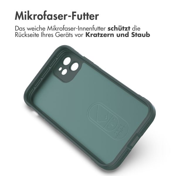 imoshion EasyGrip Backcover Apple iPhone 11 - Dunkelgrün