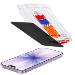Accezz Sichtschutz-Schutzglas mit Applikator Apple iPhone 17