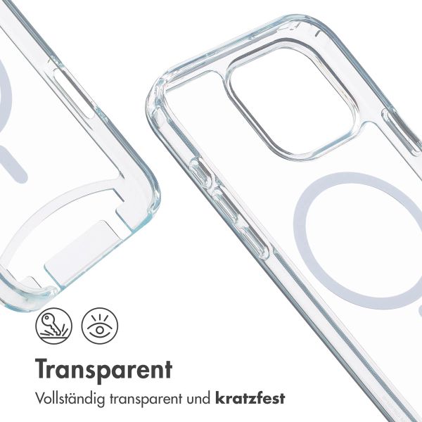 imoshion MagSafe Hülle mit abnehmbarem Band für das iPhone 16 Pro Max - Transparent