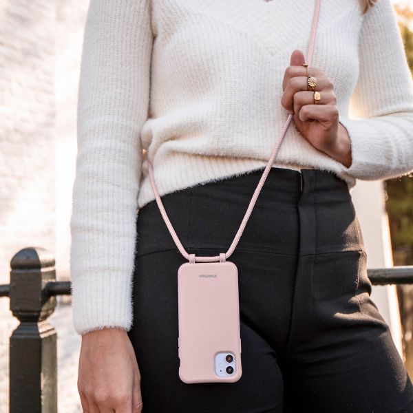 imoshion Color Backcover mit abtrennbarem Band iPhone 12 Pro Max - Rosa