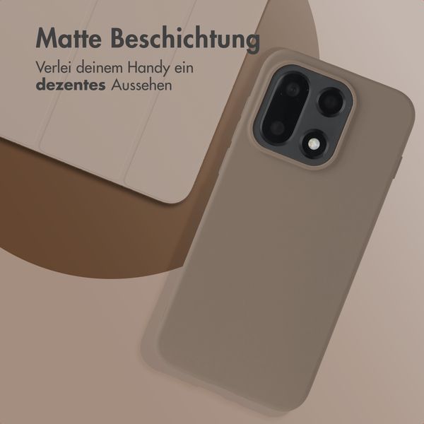 imoshion TPU Color Cover OnePlus 15 - Braun