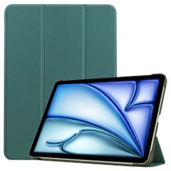 imoshion Trifold Klapphülle Apple iPad Air 13 Zoll (2025) M3 / (2024) M2 - Dunkelgrün