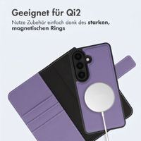 imoshion Herausnehmbare 2-in-1 Luxus-Bookcase Samsung Galaxy S26 - Violett