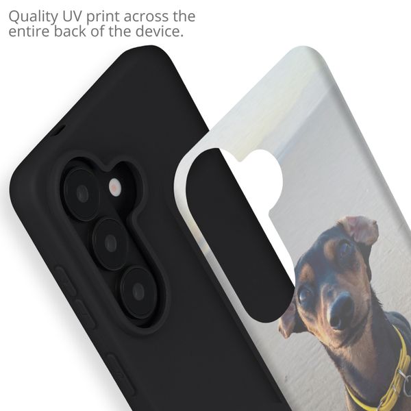 Gestalte deine eigene Gel Hülle Samsung Galaxy S26 - Schwarz