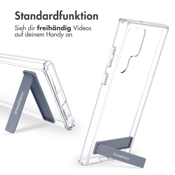 imoshion Back Cover mit Ständer Samsung Galaxy S22 Ultra - Transparent