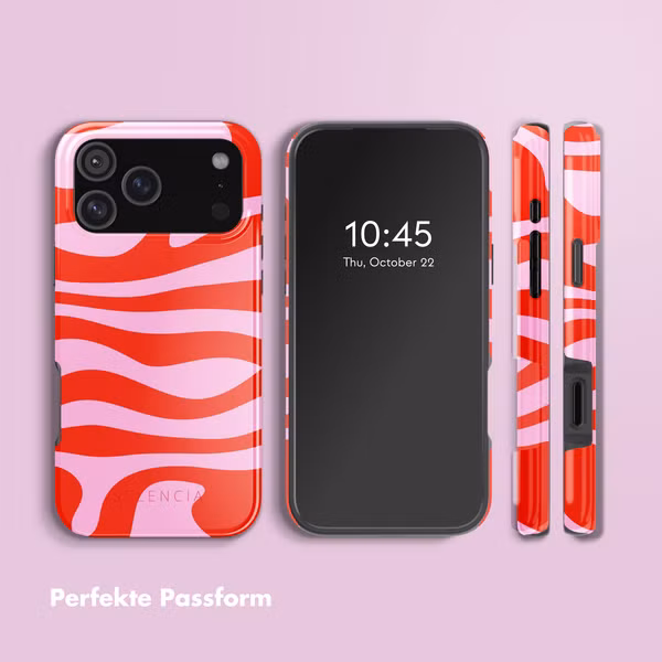 Selencia Vivid Rückabdeckung mit MagSafe Apple iPhone 17 Pro Max - Dream Swirl Pink