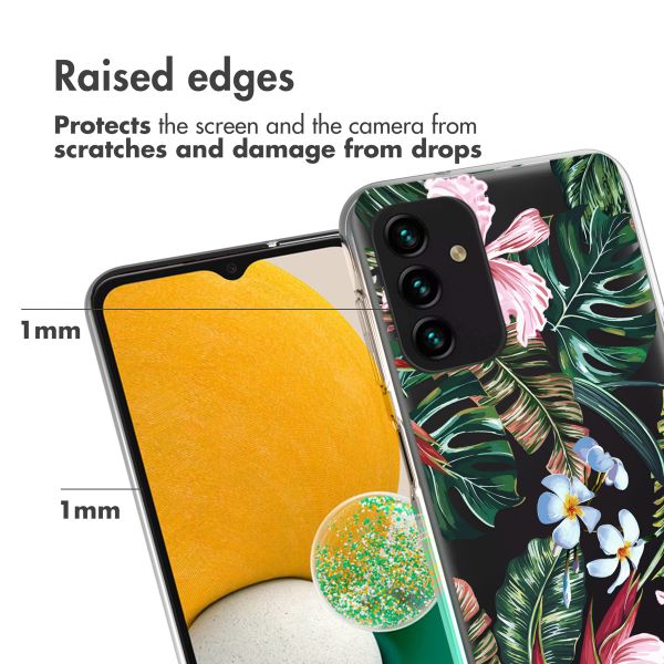 imoshion Design Hülle für das Samsung Galaxy A13 (5G) / A04s - Tropical Jungle