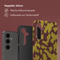 Selencia Vivid Back Cover Samsung Galaxy S24 FE - Moo'd Olive Dust