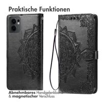 imoshion Mandala Klapphülle Oppo Reno 13 F (5G) - Schwarz