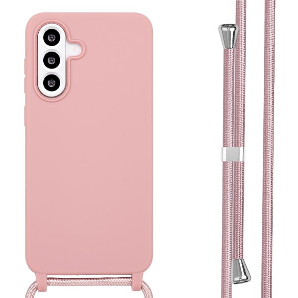 imoshion Silikonhülle mit Band Samsung Galaxy A56 - Sand Pink