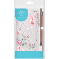 imoshion Design Hülle mit Band Samsung Galaxy A41 - Blossom Watercolor