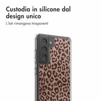 imoshion Design Hülle Samsung Galaxy S21 FE - Leopard Mood