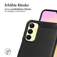 imoshion Brushed Back Cover Samsung Galaxy A25 (5G) - Schwarz