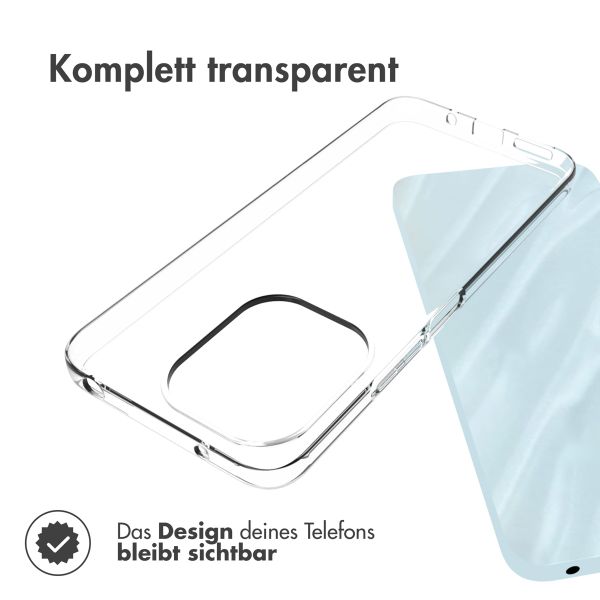 Accezz TPU Clear Cover für das Xiaomi Redmi 13 4G - Transparent