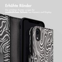 imoshion ﻿Design Klapphülle für das iPhone Xr - Black And White