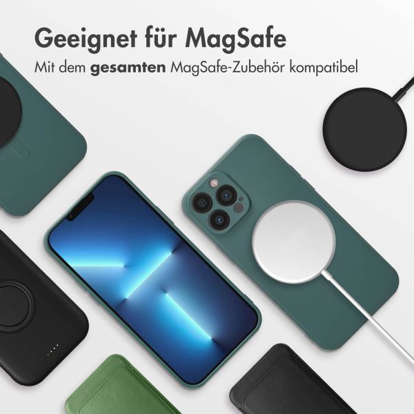 imoshion Color Back Cover mit MagSafe für das iPhone 13 Pro Max - Dunkelgrün