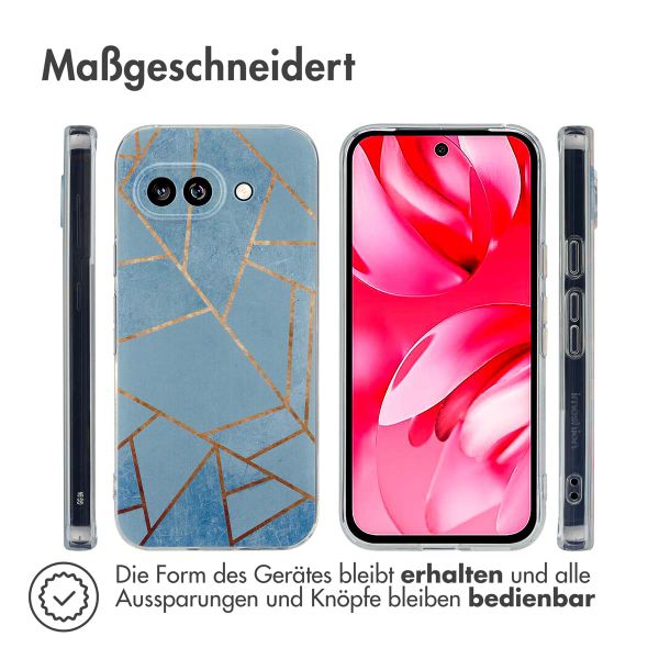 imoshion Design Hülle Google Pixel 9A - Blue Graphic