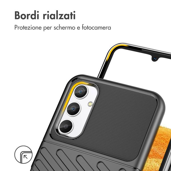 imoshion Thunder Backcover Samsung Galaxy A34 (5G) - Schwarz
