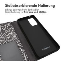 imoshion ﻿Design Klapphülle für das Samsung Galaxy A52(s) (5G/4G) - Black And White