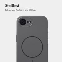 Accezz Grip Backcover mit MagSafe Apple iPhone 17e / 16e - Grau