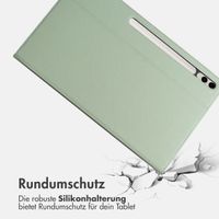 Accezz Classic Tablet Case Samsung Galaxy Tab S10 Ultra / Tab S9 Ultra - Grün
