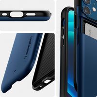 Spigen Slim Armor CS Case für das iPhone 12 Mini - Dunkelblau