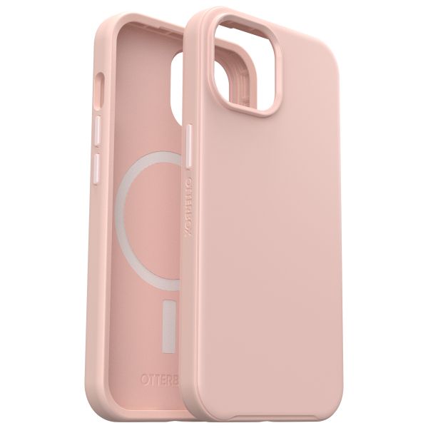 OtterBox Symmetry Backcover MagSafe für das iPhone 15 / 14 / 13 - Ballet Shoes Rose