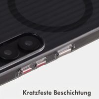 Accezz Lite Backcover mit MagSafe | Fluted | Samsung Galaxy S25 - Schwarz