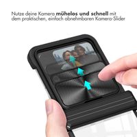 imoshion Back Cover mit Kameraschieber für das Samsung Galaxy Z Flip 4 - Schwarz