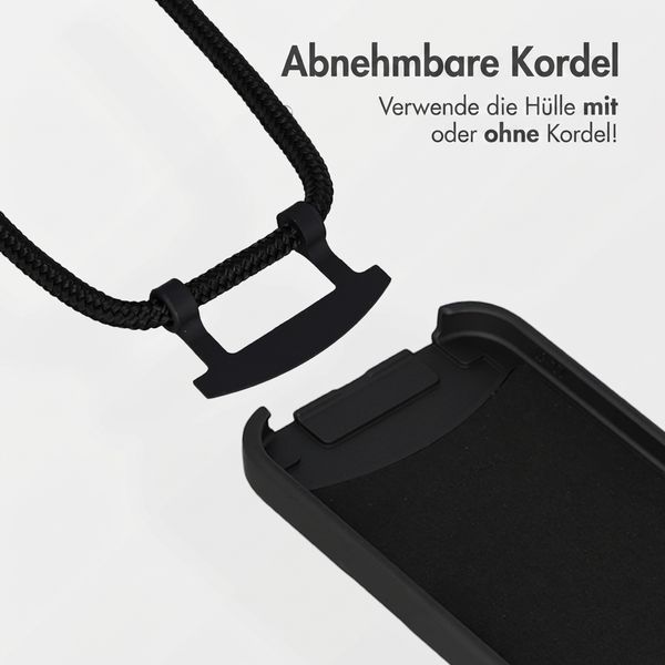imoshion Color Backcover mit abnehmbarem Handykette und MagSafe Samsung Galaxy S26 - Schwarz
