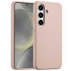 Accezz Liquid Silikoncase Samsung Galaxy S25 - Rosa