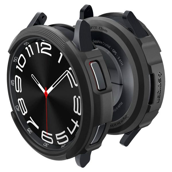 Spigen Liquid Air™ Pro Case für die Samsung Galaxy Watch 6 Classic - 43 mm - Matte Black