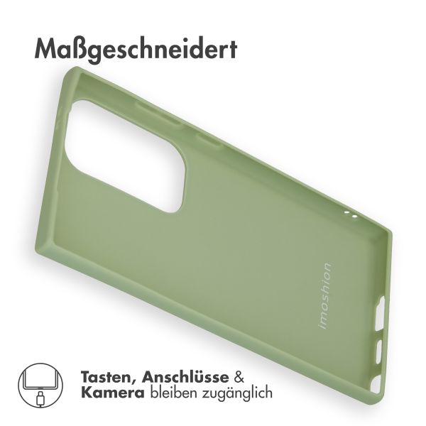 imoshion Color TPU Hülle für das Samsung Galaxy S24 Ultra - Olive Green