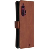 imoshion Luxuriöse Klapphülle Motorola Edge Plus - Braun